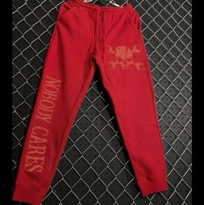 Road Rash Collection red Joggers